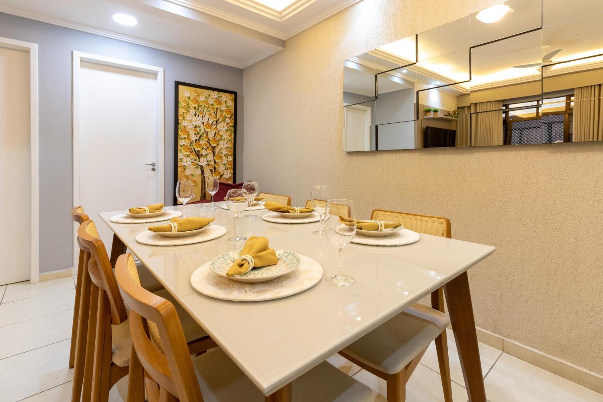 Conforto Com Ar, Tvs Smart, Na Quadra Da Do Forte, Em Frente A Feira Artesanato Apartment *
